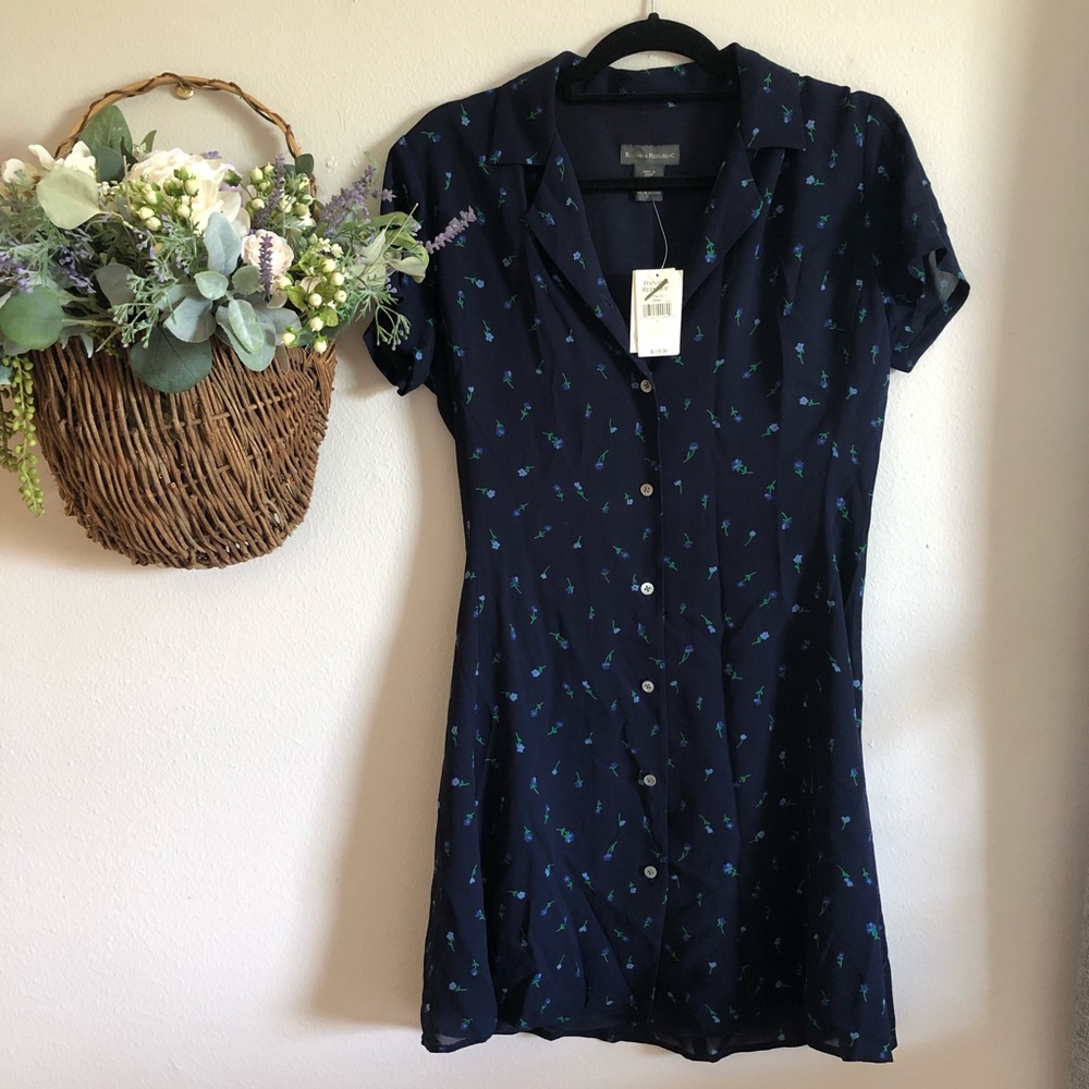 Banana Republic Button Down Dress